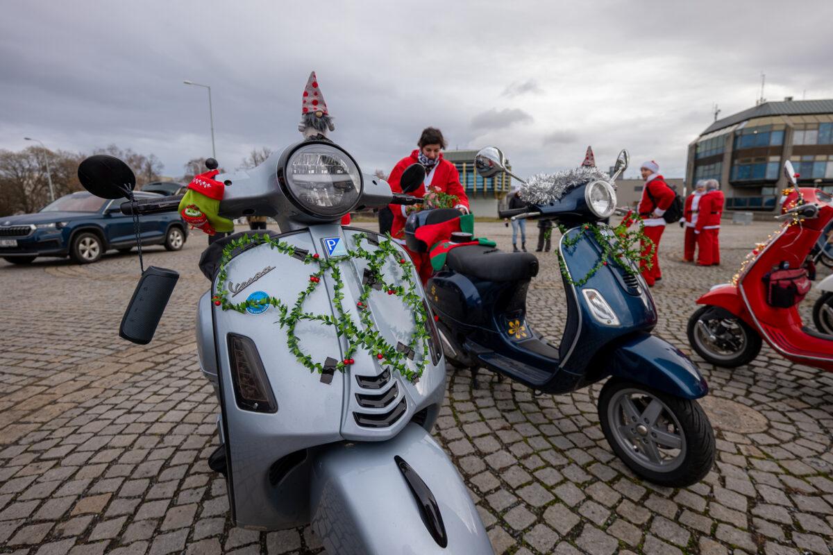 Vespa Charitativní jízda pro Kapku Naděje 2025